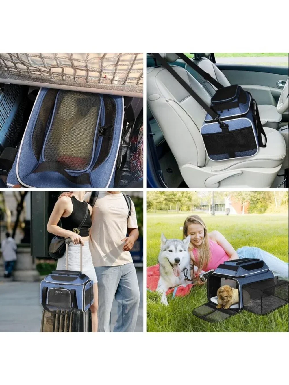 NIB Expandable Pet Carrier 17